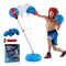 Boxing Punching Bag with Stand Adjustable Height with Gloves for Kids